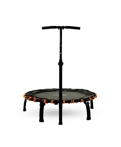Skyfitness Trampoline With Adjustable Handle, 39" In Black
