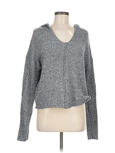 Pre-owned Skylar + Madison Cardigan Sweater In Gray