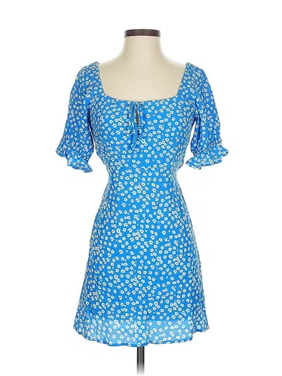 Pre-owned Skylar + Madison Casual Dress In Blue