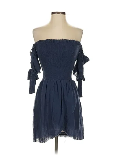 Pre-owned Skylar + Madison Casual Dress In Blue