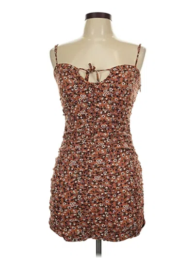 Pre-owned Skylar + Madison Casual Dress In Brown