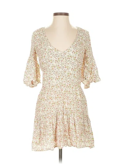 Pre-owned Skylar + Madison Casual Dress In White