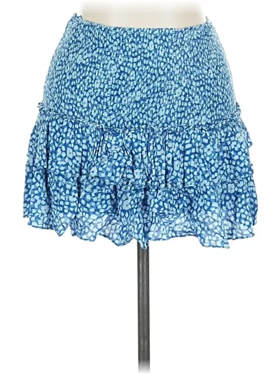 Pre-owned Skylar + Madison Casual Skirt In Blue