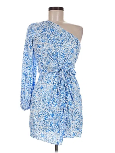 Pre-owned Skylar + Madison Cocktail Dress In Blue