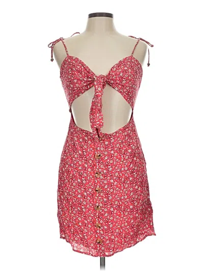 Pre-owned Skylar + Madison Cocktail Dress In Red