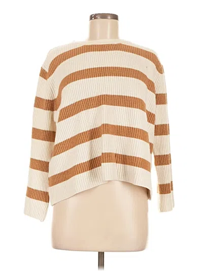 Pre-owned Skylar + Madison Pullover Sweater In Tan