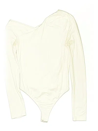 Pre-owned Skylar Rose Bodysuit In White