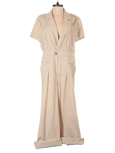 Pre-owned Skylar Rose Jumpsuit In Ivory