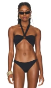 Skyler Swimwear Bikini Ix Top In Black