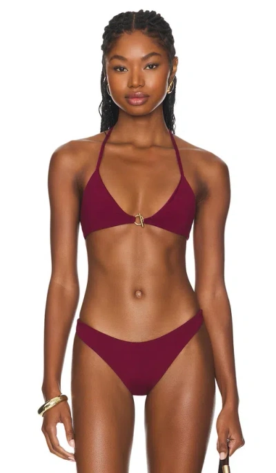 Skyler Swimwear Bikini X Top In Tinto