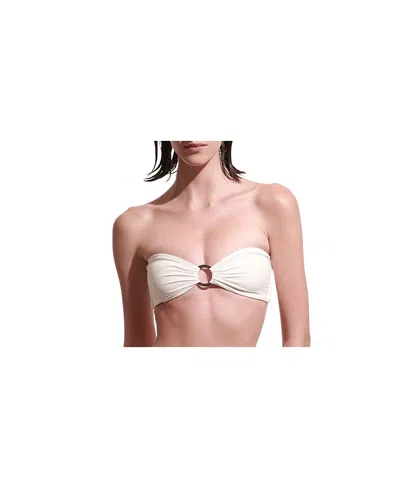 Skyler Swimwear Ix Bikini Top In White