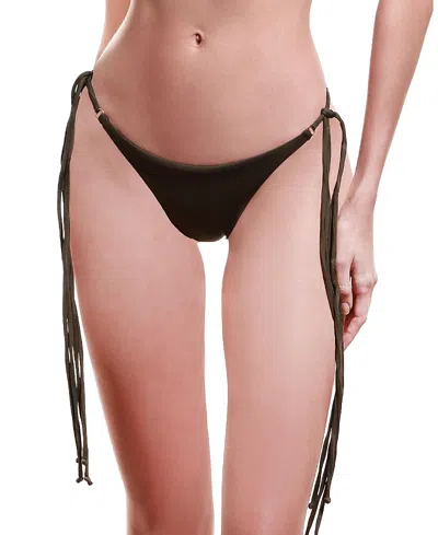 Skyler Swimwear V Bikini Bottom In Black