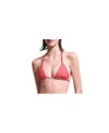 Skyler Swimwear V Bikini Top In Red