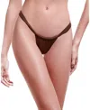 Skyler Swimwear Vii Bikini Bottom In Brown