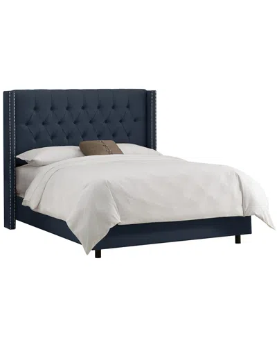 Skyline Furniture Bed In Blue