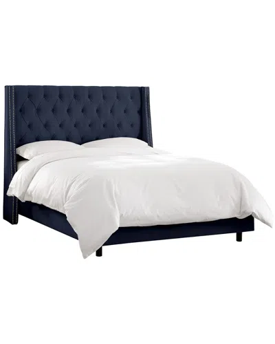 Skyline Furniture Bed In Blue