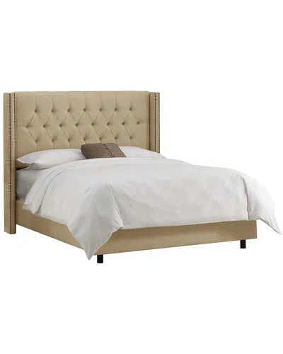 Skyline Furniture Bed In Nude