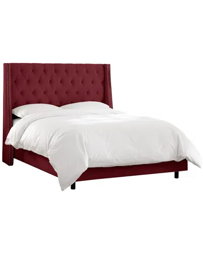 Skyline Furniture Bed In Red