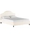 Skyline Furniture Curved Platform Bed