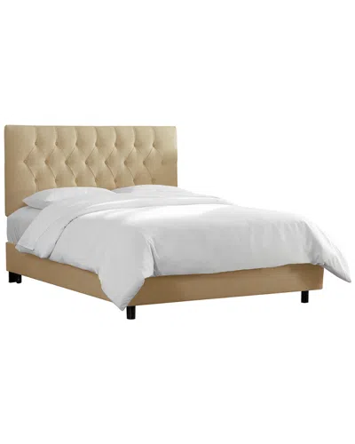 Skyline Furniture Diamond Tufted Bed