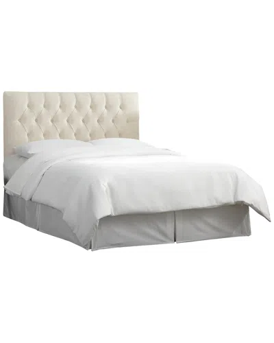 Skyline Furniture Diamond Tufted Headboard In Neutral