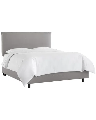Skyline Furniture French Seam Bed In Gray