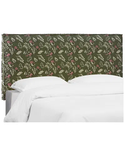 Skyline Furniture French Seam Slipcover Headboard