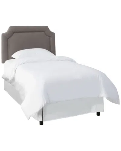 Skyline Furniture Full Notched Headboard In Gray