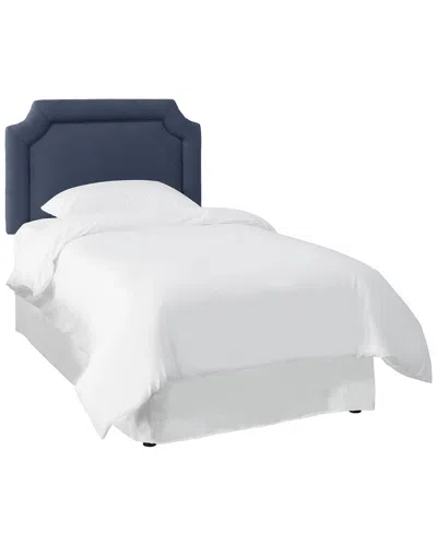 Skyline Furniture Full Notched Headboard In Blue