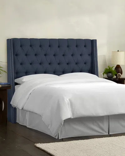 Skyline Furniture Headboard In Blue