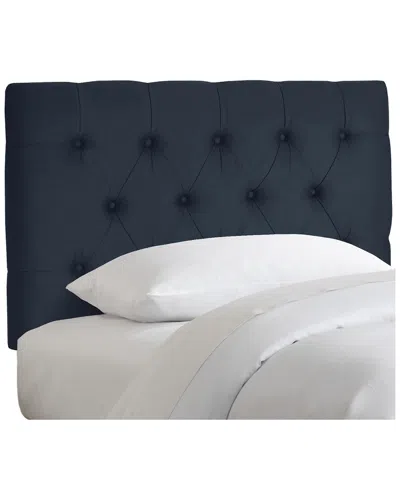 Skyline Furniture Kids' Diamond Tufted Headboard In Blue