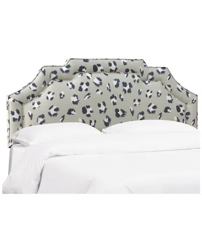 Skyline Furniture Notched Border Headboard