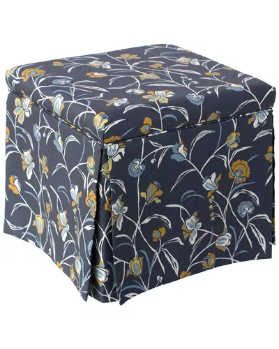 Skyline Furniture Skirted Storage Ottoman