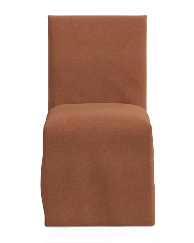Skyline Furniture Slipcover Dining Banquette Zuma In Orange