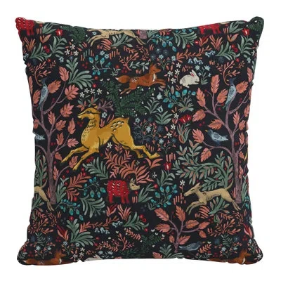 Skyline Furniture Square Pillow Cover & Insert In Polyester