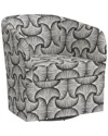 Skyline Furniture Swivel Chair In Grey
