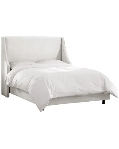 Skyline Furniture Swoop Arm Wingback Bed