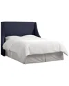 Skyline Furniture Swoop Arm Wingback Headboard