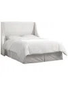 Skyline Furniture Swoop Arm Wingback Headboard
