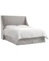 Skyline Furniture Swoop Arm Wingback Headboard
