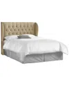 Skyline Furniture Tufted Wingback Headboard
