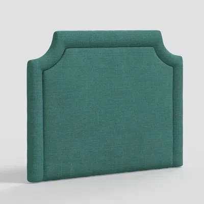 Skyline Furniture Twin Auburn Tufted Headboard In Zuma In Light Teal