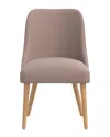 Skyline Furniture Upholstered Dining Chair Linen In Brown