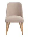 Skyline Furniture Upholstered Dining Chair Linen In Grey