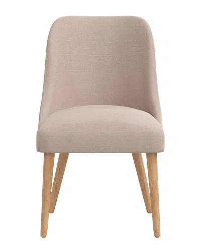 Skyline Furniture Upholstered Dining Chair Linen In Grey