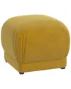 Skyline Furniture Velvet Citronella Ottoman