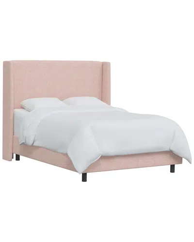 Skyline Furniture Wingback Bed In White