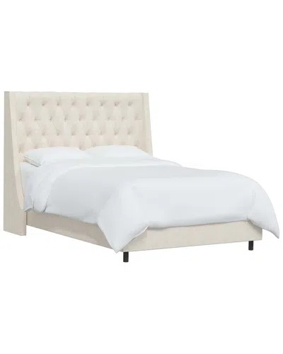 Skyline Furniture Wingback Bed In Neutral