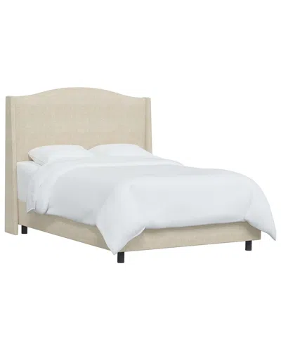 Skyline Furniture Wingback Bed In Neutral