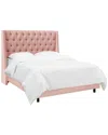 Skyline Furniture Wingback Bed